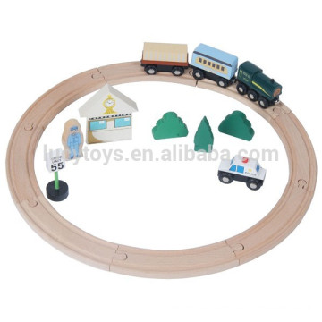 Round Small Classic Wooden Train Track Toy